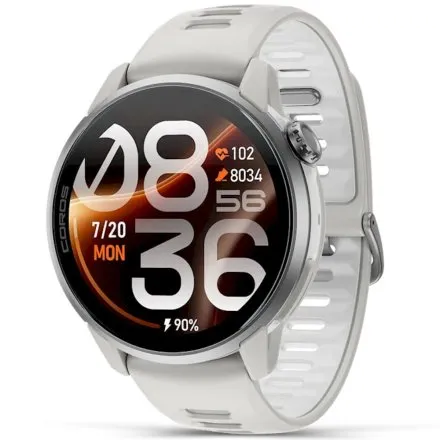 COROS Pace 4 PRO White Biały ultralekki smartwatch sportowy AMOLED GPS WPACE4P-WHT