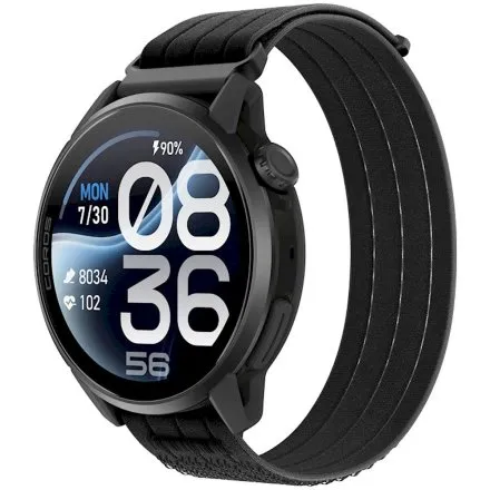 COROS Pace 4 PRO Black Czarny Nylon ultralekki smartwatch sportowy AMOLED GPS WPACE4P-BLK