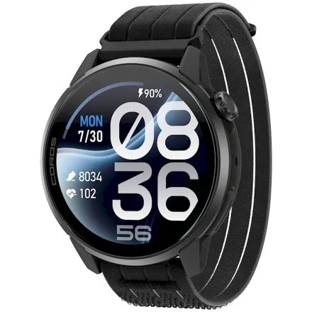 COROS Pace 4 PRO Black Czarny Nylon ultralekki smartwatch sportowy AMOLED GPS WPACE4P-BLK