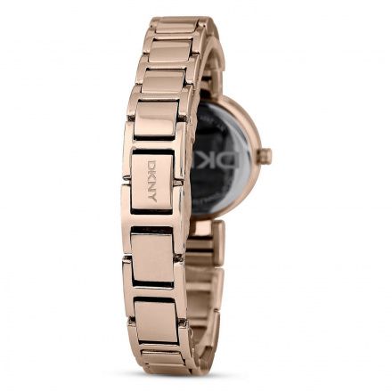 Klasyczny damski zegarek DKNY NY2400 Różowe złoto