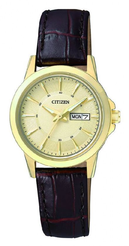 Citizen EQ0603-08PE Zegarek Damski na pasku Citizen Classic