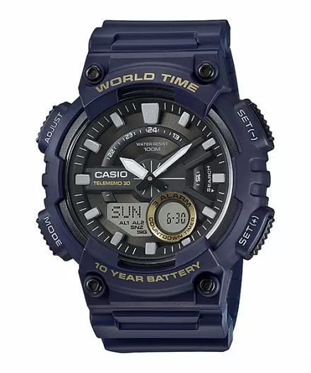Zegarek Męski Casio AEQ-110W-2AVEF Casio Sport AEQ-110W -2AVEF