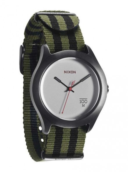 Zegarek Nixon Quad Surplus Black Nylon - Nixon A3442151