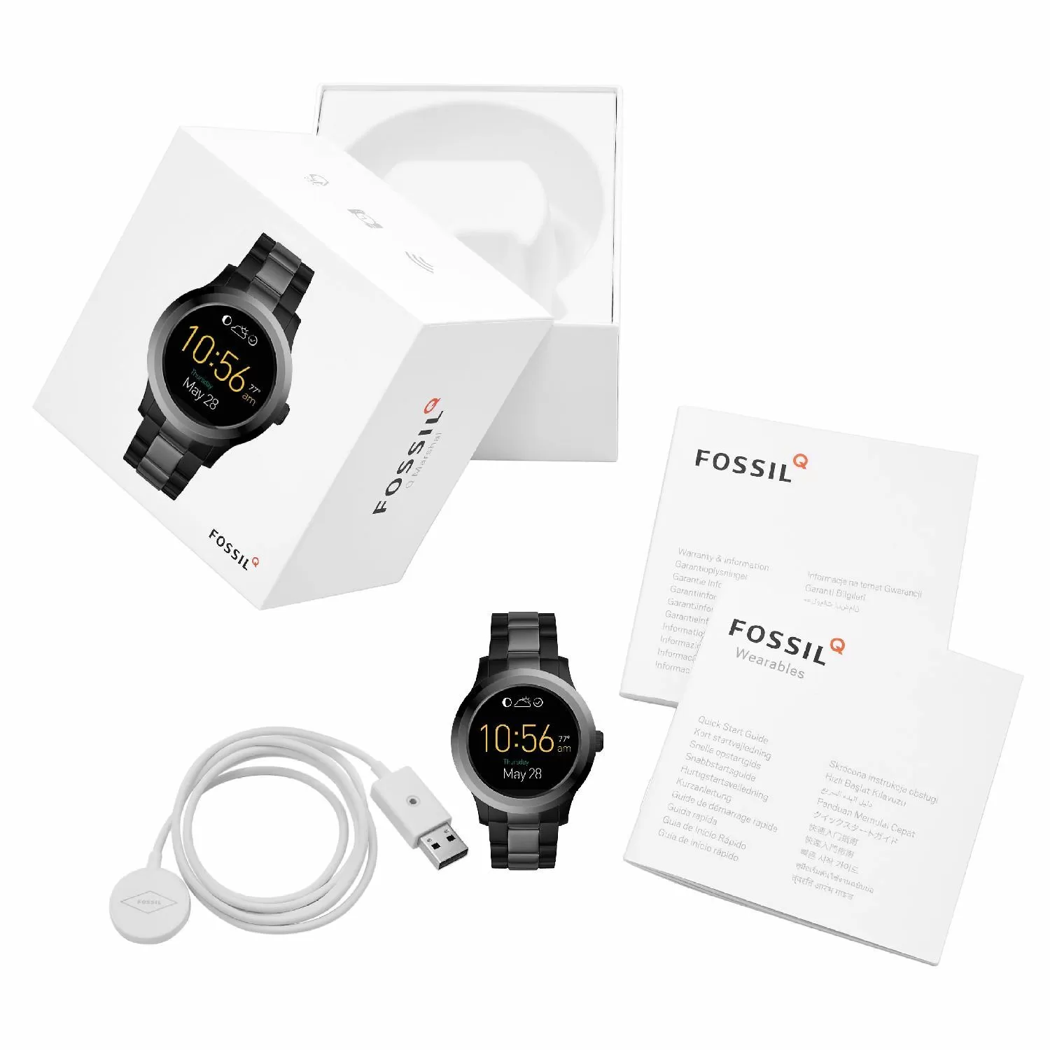 Zegarek Fossil Q FTW2117 FossilQ Founder Smartwatch 733,00