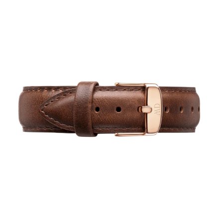Zegarek Daniel Wellington Classic 40 Bristol różowe złoto z brązowym paskiem DW00100125