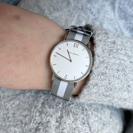 Klasyczny zegarek z szafirowym szkłem Paul Hewitt Sailor Line