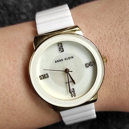 Anne Klein AK/2714WTGB Zegarek Damski