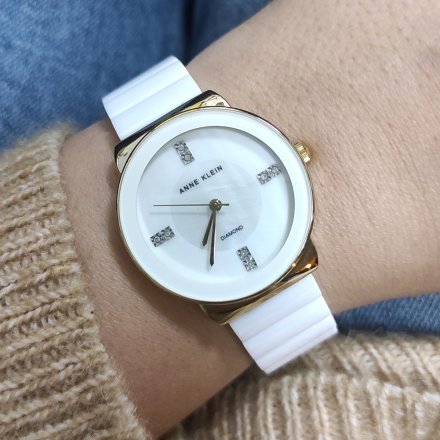 Anne Klein AK/2714WTGB Zegarek Damski