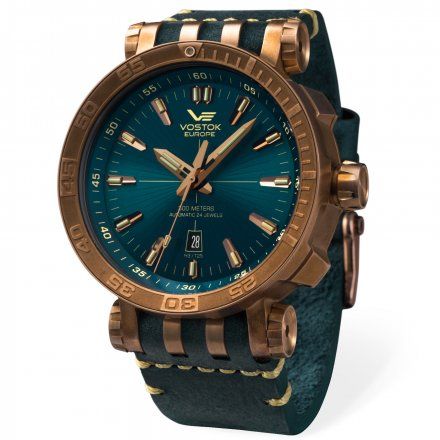 Zegarek Męski Vostok Europe NH35A-575O286 Energia Rocket Bronze Automatic