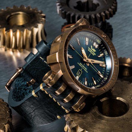 Zegarek Męski Vostok Europe NH35A-575O286 Energia Rocket Bronze Automatic