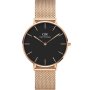 Zegarek Daniel Wellington Petite 32 Melrose różowe złoto z bransoletką mesh DW00100161