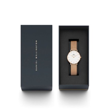 Zegarek Daniel Wellington Petite 32 Melrose różowe złoto z bransoletką DW00100163