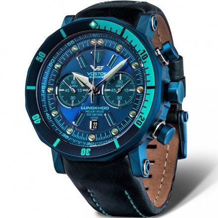 Zegarek Męski Vostok Europe Lunokhod 6S21/620E278 Chrono Line