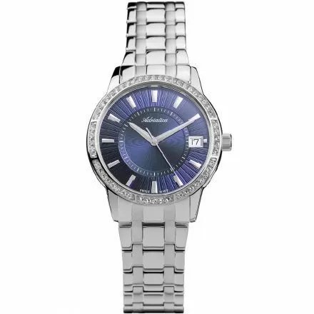 Zegarek Damski Adriatica na bransolecie A3602.5115QZ - Swarovski Zegarek Swiss Made