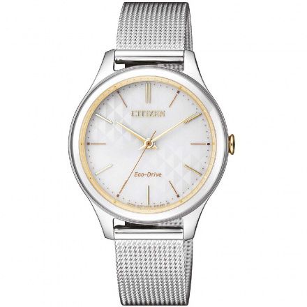 Citizen EM0504-81A Zegarek Damski na bransolecie Citizen Lady EcoDrive