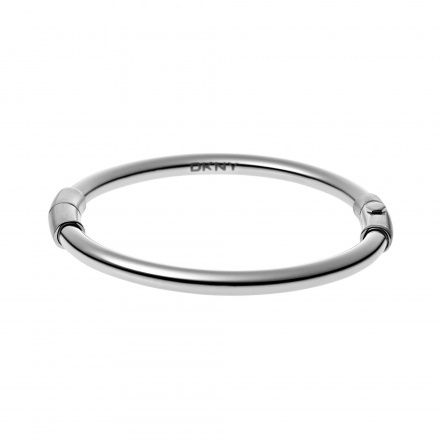 Srebrna sztywna bransoletka mankietowa DKNY NJ2154040 ORYGINAŁ
