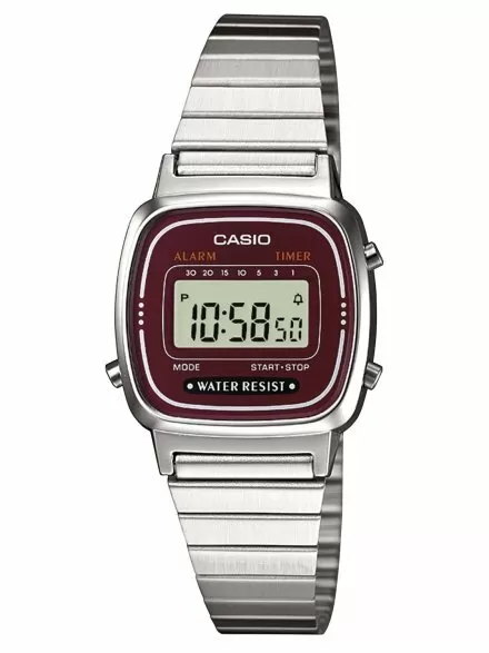 Zegarek Damski Casio LA670WEA-4EF Casio Vintage w stylu Retro LA670WEA -4EF