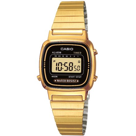 Zegarek Damski Casio LA670WEGA-1EF Casio Vintage w stylu Retro LA670WEGA -1EF