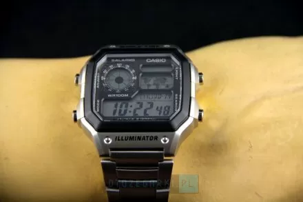 Zegarek Męski Casio AE-1200WHD-1AVEF Casio Sport AE-1200WHD -1AVEF