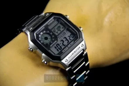 Zegarek Męski Casio AE-1200WHD-1AVEF Casio Sport AE-1200WHD -1AVEF