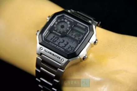 Zegarek Męski Casio AE-1200WHD-1AVEF Casio Sport AE-1200WHD -1AVEF
