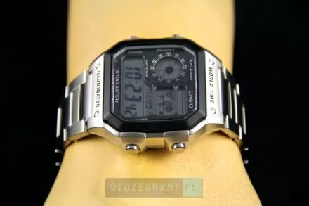 Zegarek Męski Casio AE-1200WHD-1AVEF Casio Sport AE-1200WHD -1AVEF