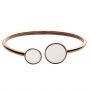 Elegancka mankietowa sztywna bransoletka Skagen SKJ0781791