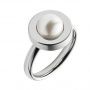 Damski srebrny pierścionek Skagen z perłą r. 13 SKJ0795040
