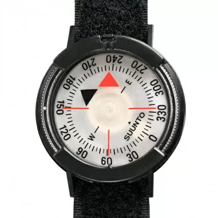 Suunto M-9/Black/Black/NH kompas naręczny z paskiem na rzep SS004403001