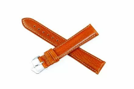 Jasnobrązowy pasek skórzany  HIRSCH Camelgrain 01009010-2-22 (L)