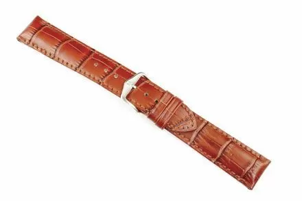 Jasnobrązowy pasek skórzany 20mm HIRSCH Duke 01028070-1-20 (L)