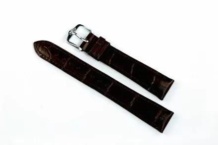 Brązowy pasek skórzany 16 mm HIRSCH Duke 01028110-1-16 (M)
