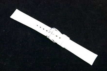 Biały pasek Skórzany 18 mm HIRSCH Princess NQR 02628101-2-18 (M)