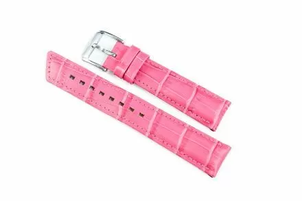 Różowy pasek Skórzany 18mm HIRSCH Princess NQR 02628125-2-18 (M)