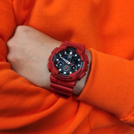 Zegarek Casio GA-100B-4AER G-Shock GA-100B -4AER