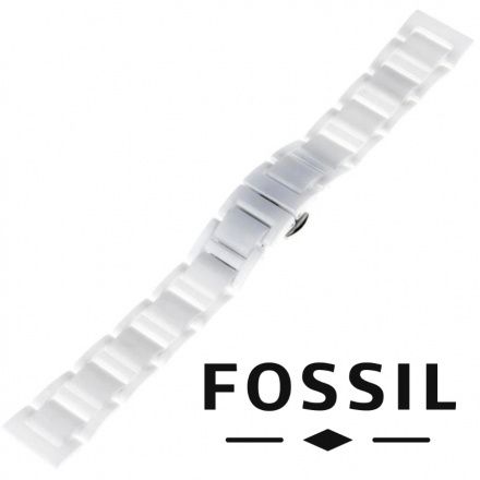Pasek FOSSIL - Oryginalna bransoleta ceramiczna do zegarka Fossil