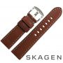 Pasek SKAGEN - Oryginalny pasek ze skóry do zegarka Skagen