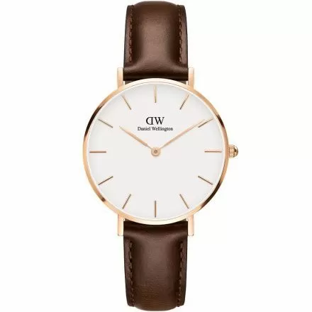 Zegarek Daniel Wellington DW00100171 Petite Bristol 32 Rose Gold White