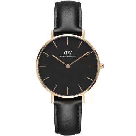 Zegarek Daniel Wellington DW00100168 Petite Sheffield  Rose Gold Black