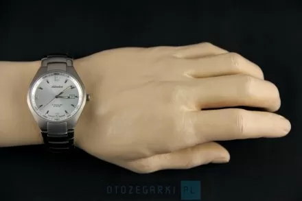 Zegarek Męski Adriatica na bransolecie A1069.4153Q - Zegarek Kwarcowy Swiss Made