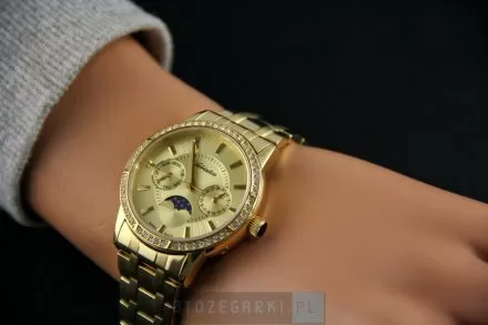 Zegarek Damski Adriatica na bransolecie A3601.1111QFZ - Multifunction Swarovski Swiss Made