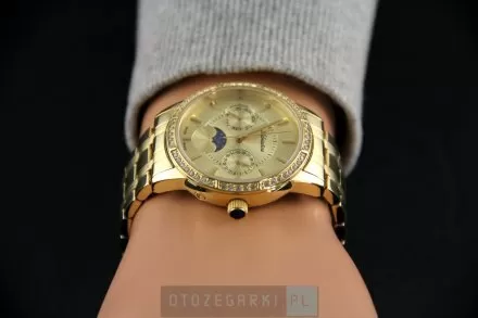 Zegarek Damski Adriatica na bransolecie A3601.1111QFZ - Multifunction Swarovski Swiss Made