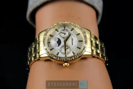 Zegarek Damski Adriatica na bransolecie A3601.1113QFZ - Multifunction Swarovski Swiss Made