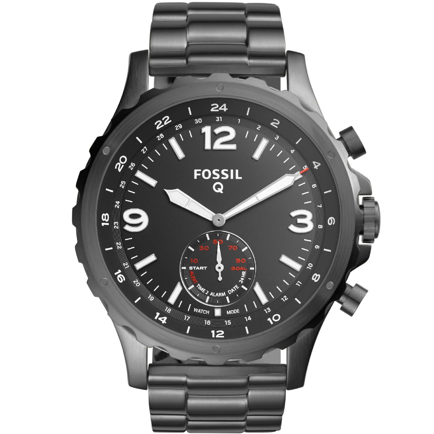 Zegarek Fossil Q FTW1160 FossilQ Nate Hybrid Watch Smartwatch 801 00 z Otozegarki.pl