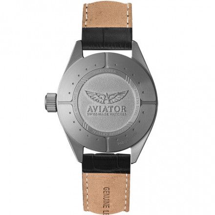 Zegarek Męski Aviator Swiss Made V.1.22.0.148.4 Airacobra P42