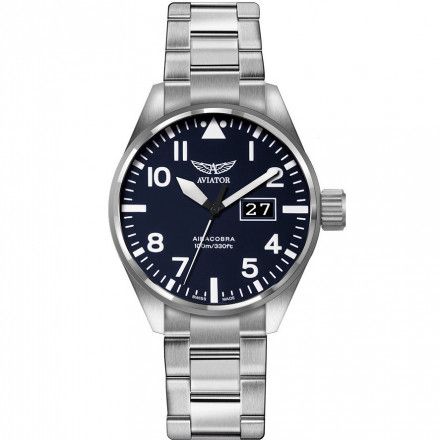 Zegarek Męski Aviator Swiss Made V.1.22.0.149.5 Airacobra P42