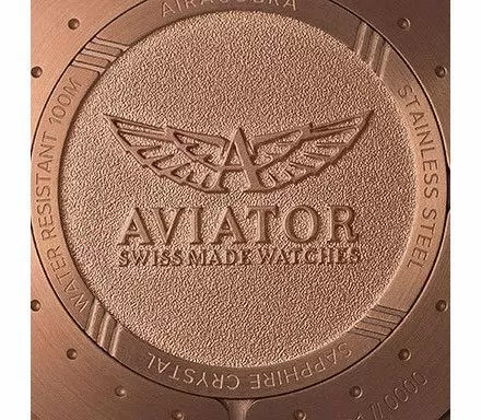 Zegarek Męski Aviator Swiss Made V.1.22.2.152.5 Airacobra P42