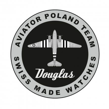 Zegarek Męski Aviator Swiss Made V.3.09.0.107.4 Douglas