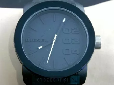 Diesel DZ1437 Zegarek Unisex Na Pasku Z Kolekcji Double Down Size 44
