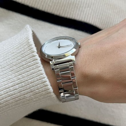 Klasyczny zegarek damski Lorus na serbrnej bransolecie RG243MX9
